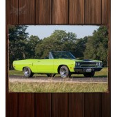Металлическая табличка Plymouth Road Runner Convertible